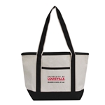 SOL202<br>Heavyweight Tote Bag Natural/Black