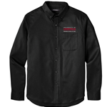 SOL113<br>P/A L/A Twill Shirt - Black
