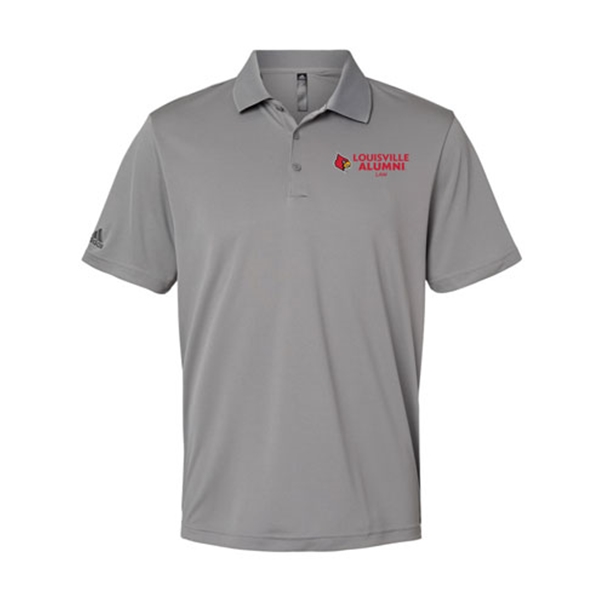 brandeislawstore - SOL101<br>Alumni Adidas Performance Polo Grey Three