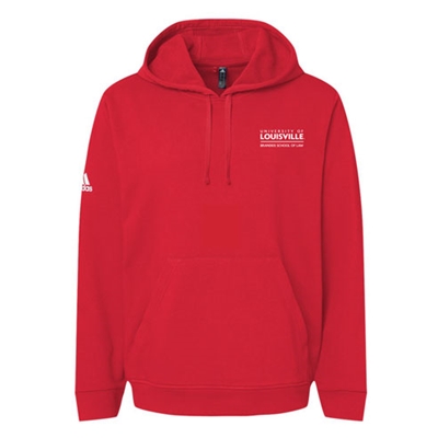 SOL106<br>Adidas Hooded Sweatshirt Red