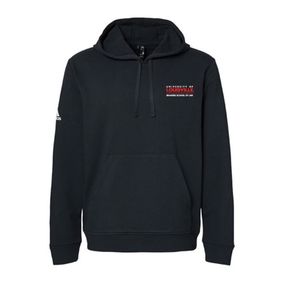 SOL106<br>Adidas Hooded Sweatshirt Black
