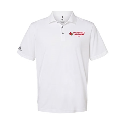 SOL101<br>Alumni Adidas Performance Polo White