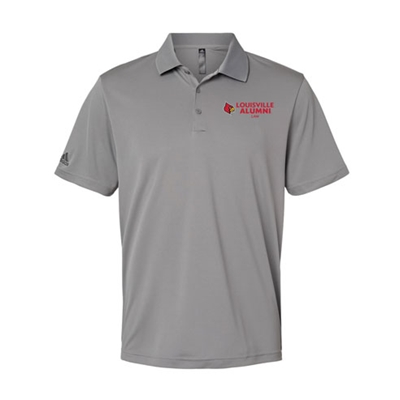 SOL101<br>Alumni Adidas Performance Polo Grey Three